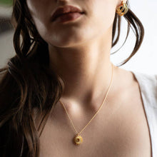 Load image into Gallery viewer, Sunburst Gold Necklace