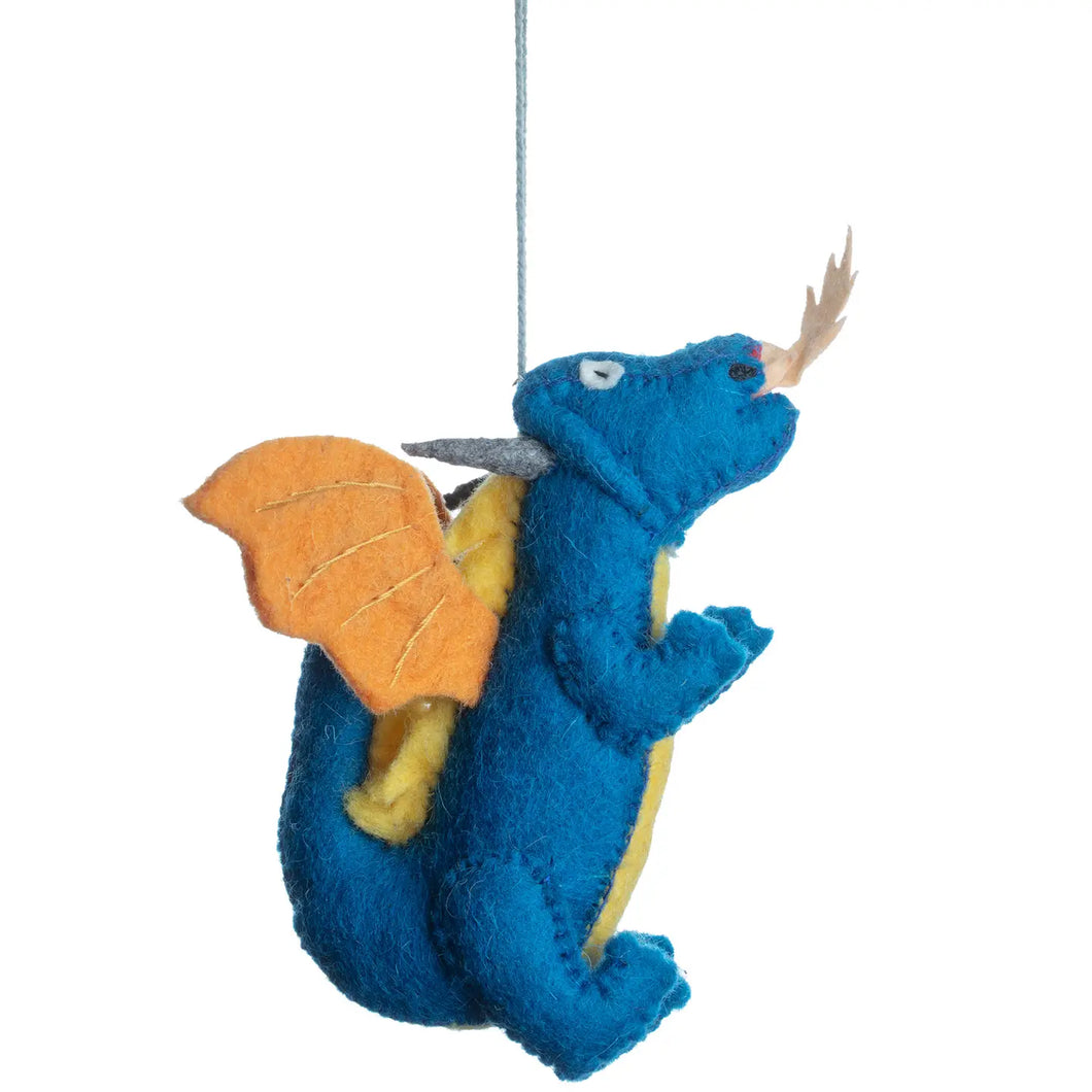 Blue Dragon Ornament - Indie Indie Bang! Bang!