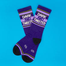 Load image into Gallery viewer, Dark And Twisted Gym Crew Socks - Indie Indie Bang! Bang!
