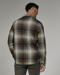 7 Diamonds | Generation 4-Way Stretch Long Sleeve Shirt Toffee