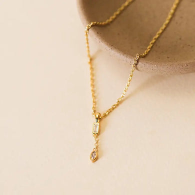 Chain Drop Charm Necklace - Indie Indie Bang! Bang!