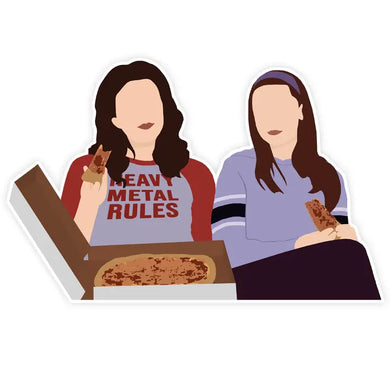 Gilmore Girls Lorelai & Rory Sticker - Indie Indie Bang! Bang!