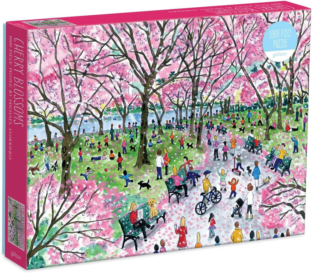Cherry Blossoms Puzzle by Michael Storrings - Indie Indie Bang! Bang!