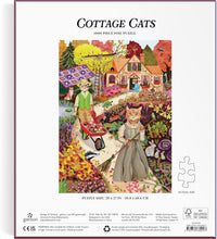 Load image into Gallery viewer, Cottage Cats- 1000 Pieces