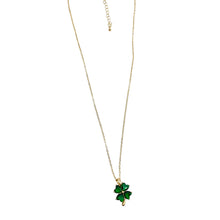 Load image into Gallery viewer, Clover necklace dainty jewelry gold necklace - Indie Indie Bang! Bang!