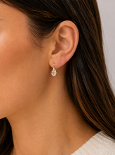Load image into Gallery viewer, Mini Pear Drop - White CZ