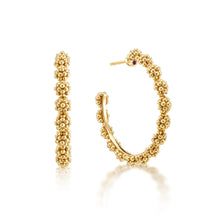 Load image into Gallery viewer, BERRY Icon Medium Hoop Earrings - Gold | Capucine De Wulf