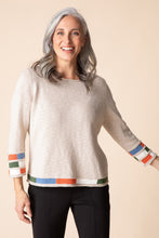 Load image into Gallery viewer, Autumn Cotton Mosaic Pullover
