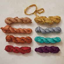 Load image into Gallery viewer, Recycled Torn Silk Ribbon - Indie Indie Bang! Bang!