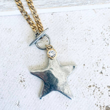 Load image into Gallery viewer, Star, Moon, Heart Mixed Metal Necklaces