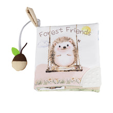 Load image into Gallery viewer, Forest Friends Soft Cloth Baby Book Teether
