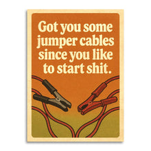 Load image into Gallery viewer, Jumper Cables Insult – Funny Friendship Card