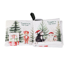 Load image into Gallery viewer, Christmas Friends Soft Cloth Baby Book Teether
