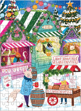Load image into Gallery viewer, Holiday Market Puzzle Ornament – 130 Piece Puzzle Ornament