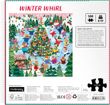 Load image into Gallery viewer, Winter Whirl - 500 piece puzzle