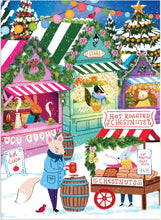 Load image into Gallery viewer, Holiday Market Puzzle Ornament – 130 Piece Puzzle Ornament