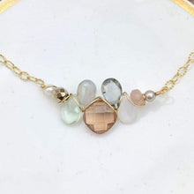 Load image into Gallery viewer, Paris Mini Katie Gem Necklace | Anna Balkan Designs