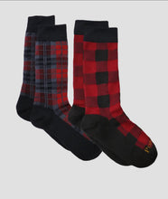 Load image into Gallery viewer, Rob Roy / Blackwatch Plaid 2 Pack Socks