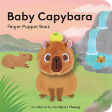 Load image into Gallery viewer, Baby Capybara: Finger Puppet Book
