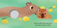 Load image into Gallery viewer, Baby Capybara: Finger Puppet Book