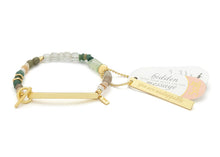 Load image into Gallery viewer, Hidden Message Bracelet - Unstoppable/Chiltonite/Gold - Indie Indie Bang! Bang!