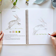 Load image into Gallery viewer, Animals Watercolor Workbook - Indie Indie Bang! Bang!