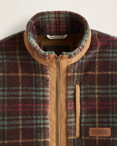 Pendleton | Tahuya Berber Brown Paid Jacket