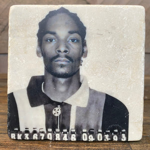 Snoop Mugshot Coaster - Indie Indie Bang! Bang!