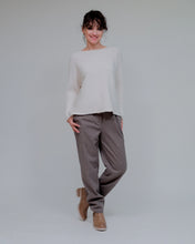 Load image into Gallery viewer, Horizontal Lines Sweater -   Ivory