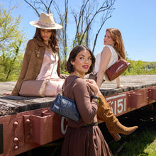 Load image into Gallery viewer, HOBO | Darcy Shoulder Bag in Polished Leather - Harvest Root