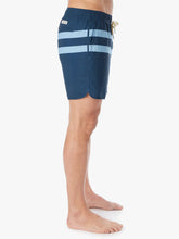 Load image into Gallery viewer, The Anchor Swim Trunk - Light Blue Stripe - Indie Indie Bang! Bang!