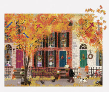 Load image into Gallery viewer, Autumn In The Neighborhood 1000 piece puzzle - Indie Indie Bang! Bang!