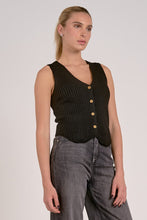 Load image into Gallery viewer, Bella Button Down Sweater Vest - Indie Indie Bang! Bang!