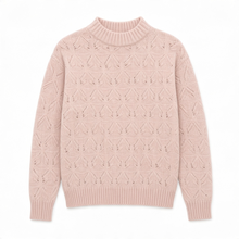 Load image into Gallery viewer, Petal Pink Knit Sweater | MD'M