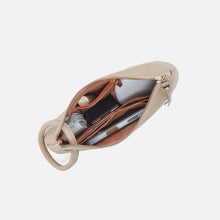 Load image into Gallery viewer, HOBO | Daisy Daze Large Wristlet in Buffed Leather - Frosted Pearl - Indie Indie Bang! Bang!