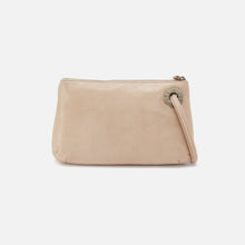 Load image into Gallery viewer, HOBO | Daisy Daze Large Wristlet in Buffed Leather - Frosted Pearl - Indie Indie Bang! Bang!