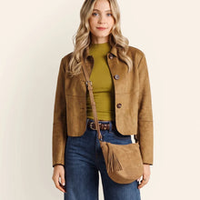 Load image into Gallery viewer, HOBO | Lexi Crossbody in Buffed Leather- Whiskey