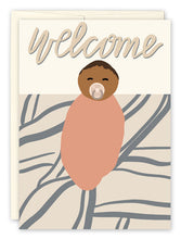 Load image into Gallery viewer, Welcome Baby Card - Indie Indie Bang! Bang!