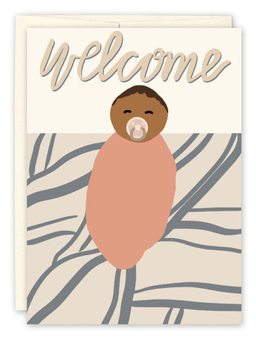 Welcome Baby Card - Indie Indie Bang! Bang!