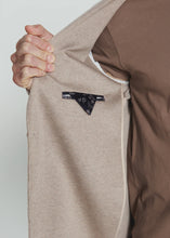 Load image into Gallery viewer, Lafayette Stretch Blazer - Taupe - Indie Indie Bang! Bang!