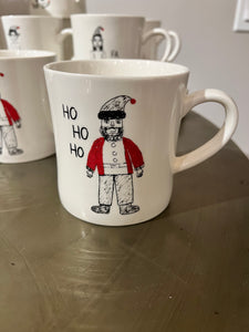 Stoneware Holiday Mugs