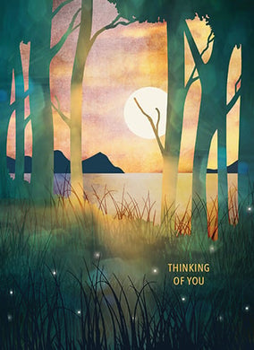Autumn Evening Thinking of You Card - Indie Indie Bang! Bang!