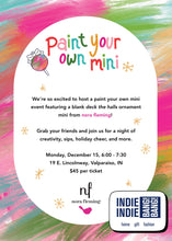Load image into Gallery viewer, Nora Fleming Paint Your Own Mini Party