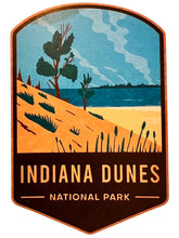 Load image into Gallery viewer, View From Indiana Dunes Sticker - Indie Indie Bang! Bang!