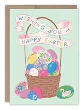 Load image into Gallery viewer, Vintage Easter Basket - Card - Indie Indie Bang! Bang!