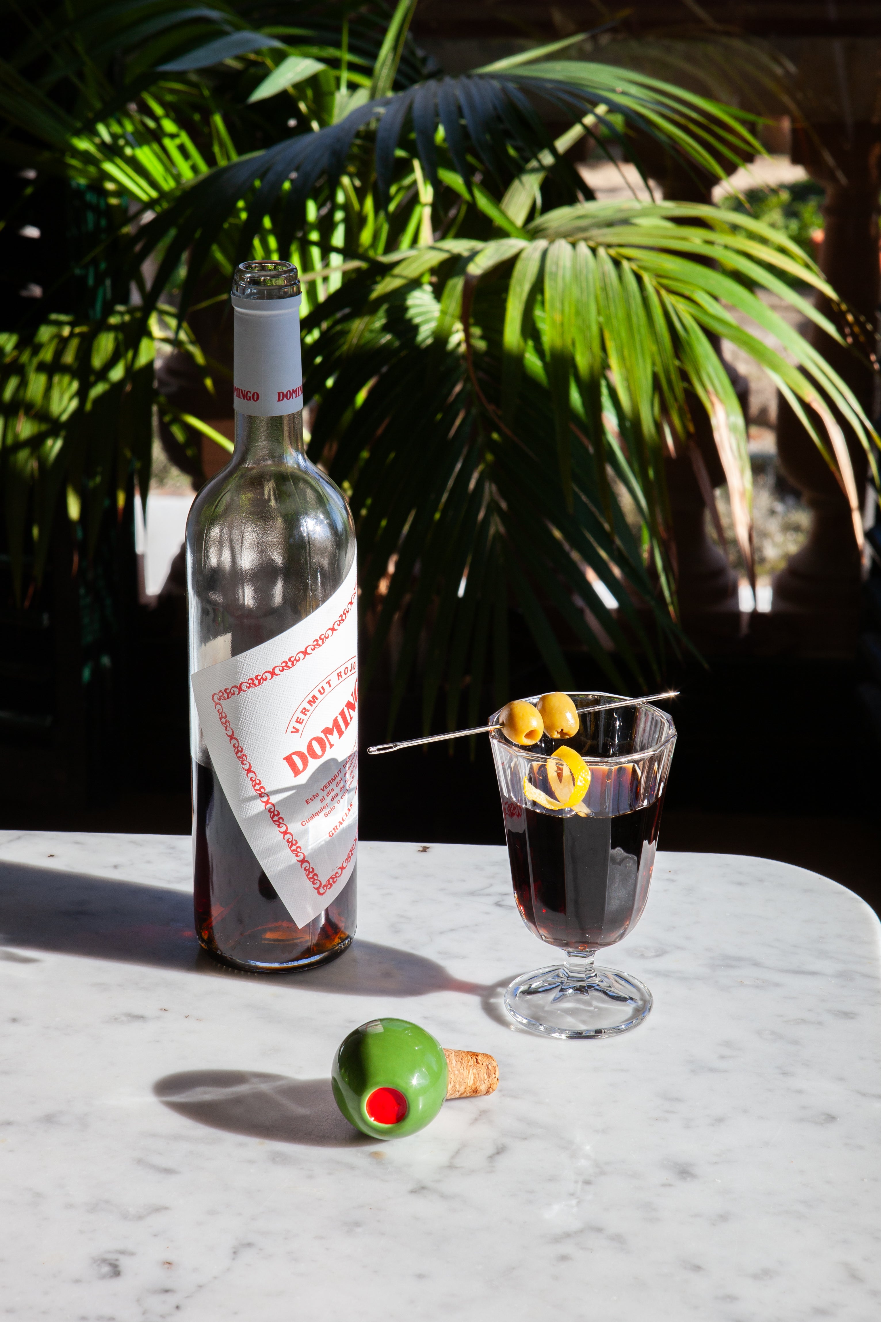 Martini Olive Cork Stopper - Thumbnail 3