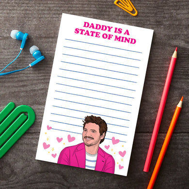 Daddy is a State of Mind Notepad - Indie Indie Bang! Bang!