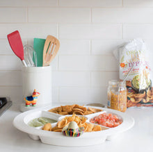 Load image into Gallery viewer, Nora Fleming | Pinstripes Melamine Divided Dish - Indie Indie Bang! Bang!