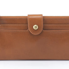 Load image into Gallery viewer, HOBO | Dunn Continental Wallet in Polished Leather - Truffle - Indie Indie Bang! Bang!