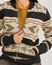 Load image into Gallery viewer, Pendleton Graphic Shetland Zip Sweater